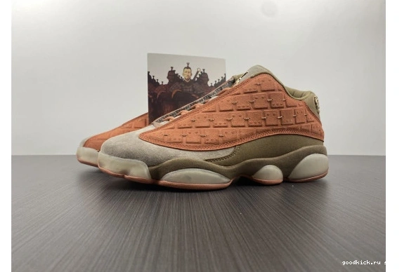 CLOT SEPIA BLUSH JORDAN CANTEEN-TERRA AT3102-200 AT3102-200 AIR X 13 LOW STONE 0423